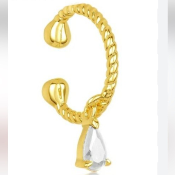 Melinda Maria Jupiter Ear Cuff Gold - Picture 7 of 7